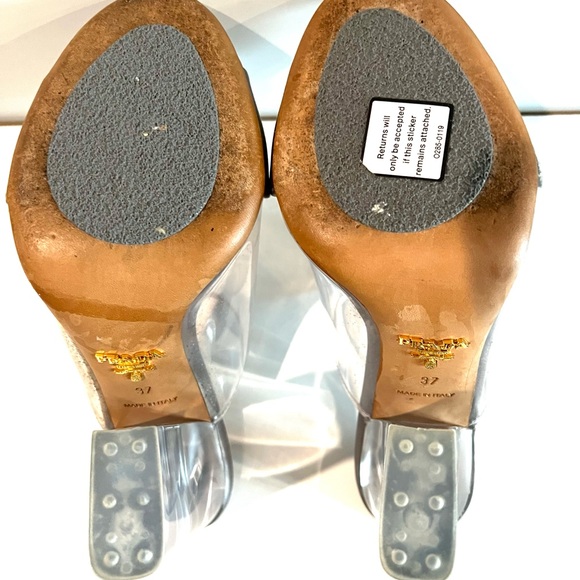 Prada clear heels - Picture 6 of 6